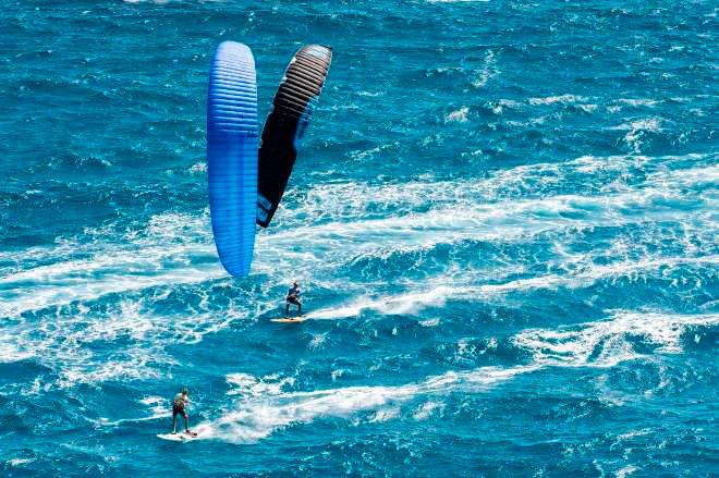 Olly Bridge and Martin Dolenc - Red Bull Lighthouse to Leighton Race © Janine Pittaway